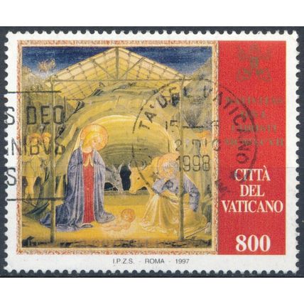 Christmas: 800L - Vatican City 1997 - F H - MiNr 1233
