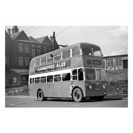 pu0581 - Bradford Trolleybus 785 at City Centre - print 6x4