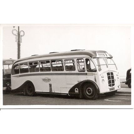 Black & White Photograph of Maidstone & District Motor Services Ltd. - OKP 991