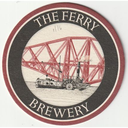 BEER MAT - THE FERRY BREWERY (SOUTH QUEENSFERRY) - (Cat No 001) - (2016)