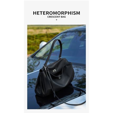Women's Soft Genuine Leather Satchel Purses Top Handle Crossbody Bags Black