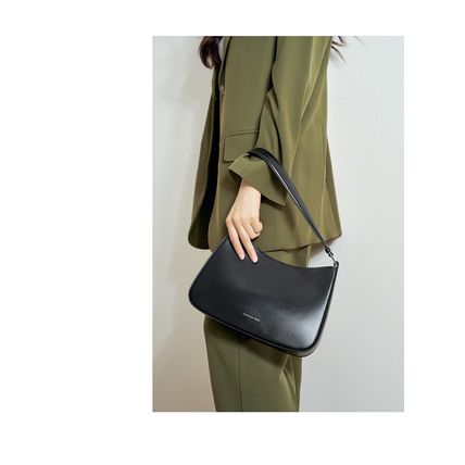 Women Genuine Leather Hobo Bags Tote Handbag Black