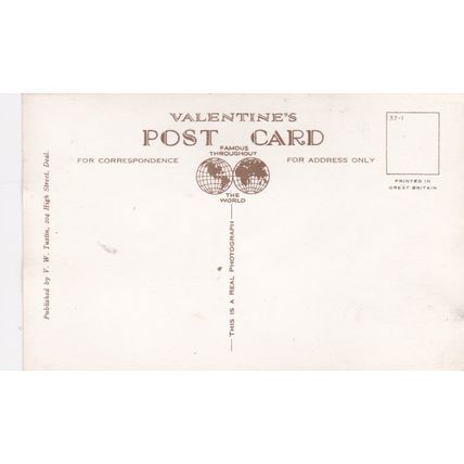 B758 THE BRAKE LIGHTSHIP. PRINTED POSTCARD