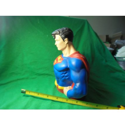 SUPERMAN PLASTIC BANK! 2013 Monogram! $20.00 Shipped!! DC Comics/Monogram!