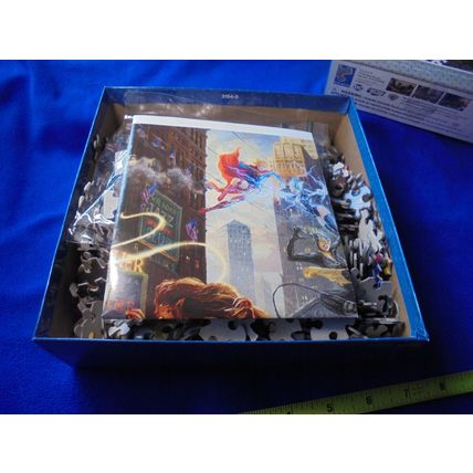 JUSTICE LEAGUE FEMALES 1000 Piece PUZZLE!! Thomas Kinkade!! MINT! $26.00 Shipped