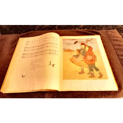 Children's Book Sing Mother Goose By Opal Wheeler First Edition 1945