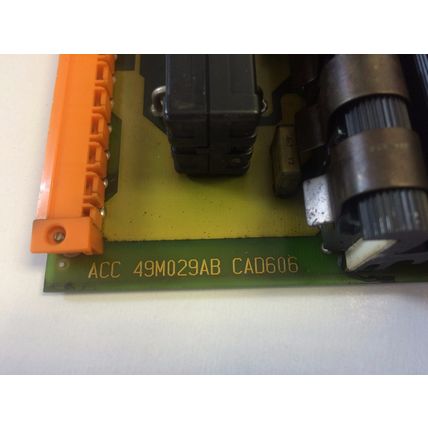 ABB DSQC 266H ROBOTIC SERVO DRIVE,ACC 49M0-29AB CAD606, 3HAB8800-1/2B,ED