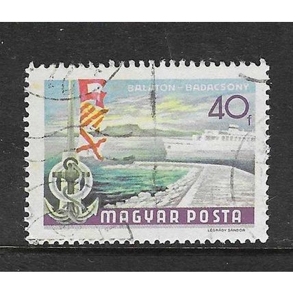 HUNGARY 1968 LAKE BALATON 20f USED SG2365