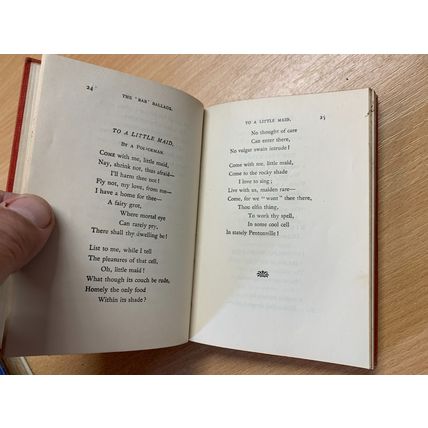 ANTIQUE "FIFTY 'BAB' BALLADS" W S GILBERT SMALL HARDBACK BOOK (P2)