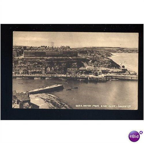 Yorkshire WHITBY View Postcard by Judges (9952)