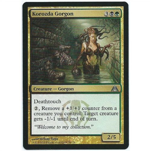 Magic the Gathering - Dragon's Maze - #78/156 - Korozda Gorgon