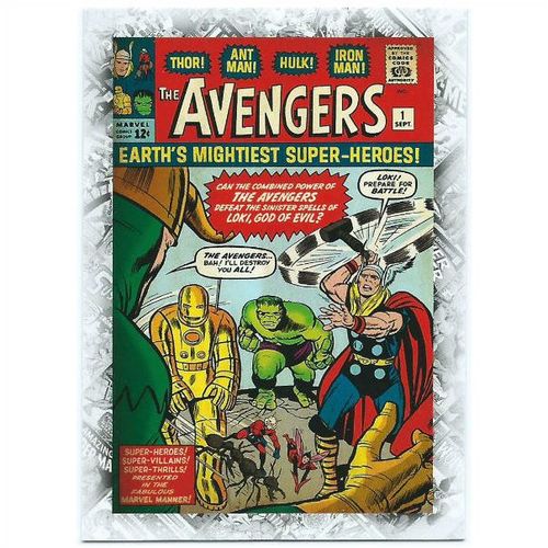2012 Marvel Beginnings 2 Breakthrough Issues - #B-52 - The Avengers #1