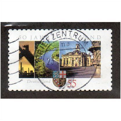 GER 2007 €0.55 (S/A) 'SAARLAND' FINE USED (EBID30-513)