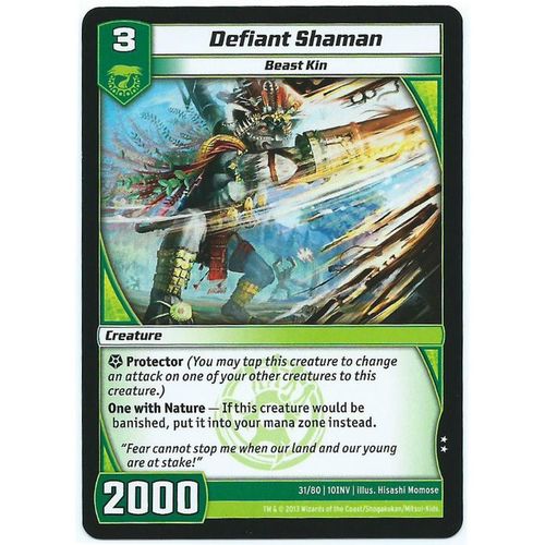 Kaijudo - Invasion Earth - #31/80 - Defiant Shaman