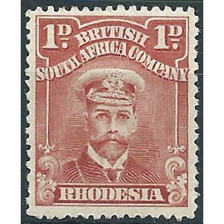 Rhodesia 1913 SG192 1d Brown-Red Mounted Mint .. ..