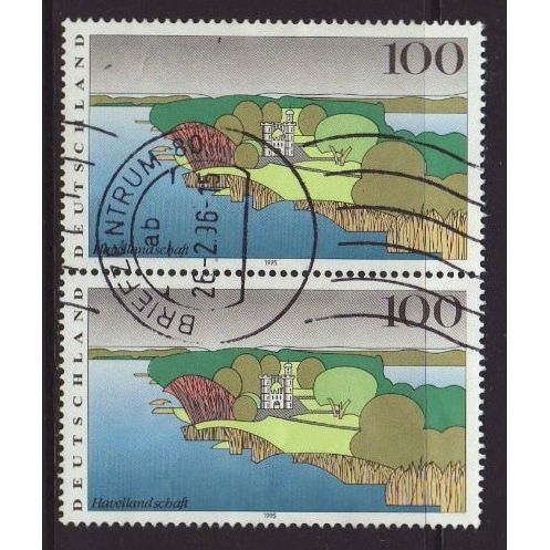 Germany 1995 SG 2647 Used - Pair (C-153)