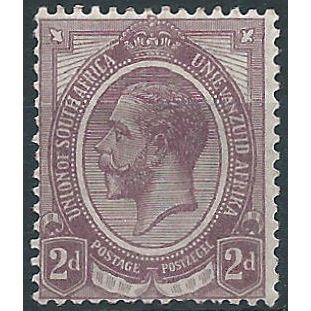 South Africa 1913 SG6 2d Dull Purple Mounted Mint....