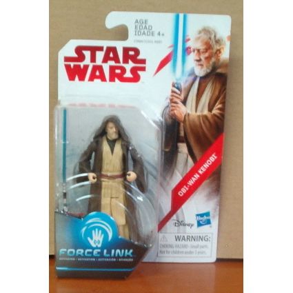 STAR WARS ' FORCE LINK ' OBI-WAN KENOBI action figure