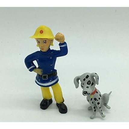 Fireman Sam Fun Toys Doll 12 Creative Cake Accessories Gift Topper Figure Kids