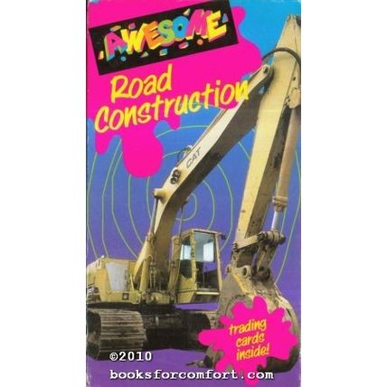 Awesome Road Construction VHS Video