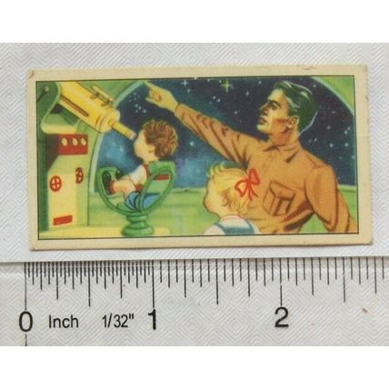 1954 Wright's Biscuits card, Mischief Goes to Mars No. 2