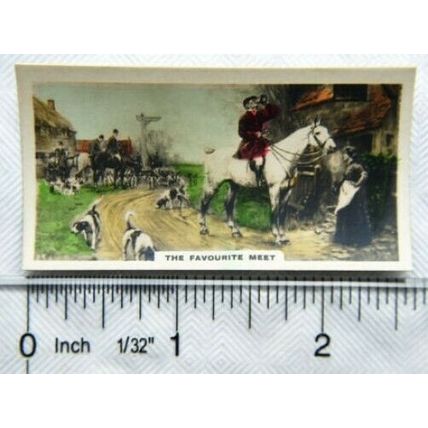 1924 Cavanders Homeland Series No. 42 The Favourite Meet