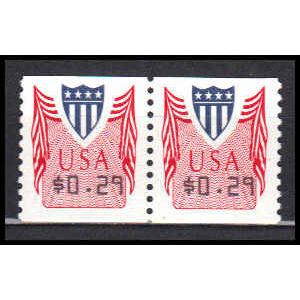 CVP32 29c Shield Very Fine MNH Pair CA0689