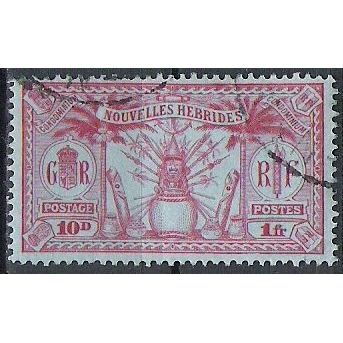 Nouvelles Hébrides N° 88 YVERT OBLITERE ( USED )
