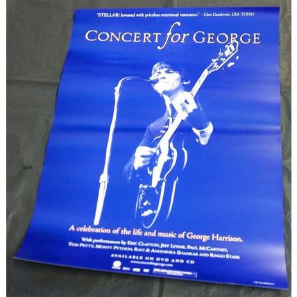 George Harrison - Concert For George Promo Poster