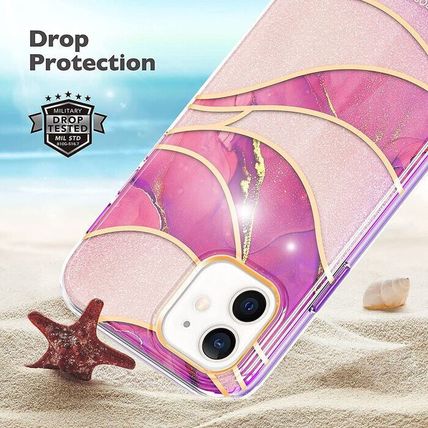ROSEONLY iPhone 12 Mini Case (5.4 ")w/Built-in Screen Protector-LILAC PURPLE-NEW