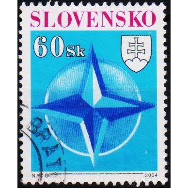 Slovakia. 2004 60k (Nato) Used