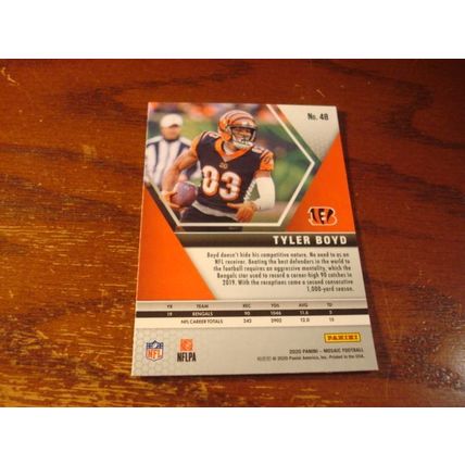 2020 Panini Mosaic, 5-Cards, TYLER BOYD, Bengals #48
