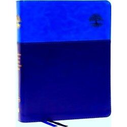 Nkjv, Matthew Henry Daily Devotional Bible, Leathersoft, Blue, Red Letter, Comfo