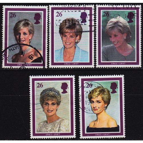 ENGLAND GREAT BRITAIN [1998] MiNr 1729-33 ( O/used )