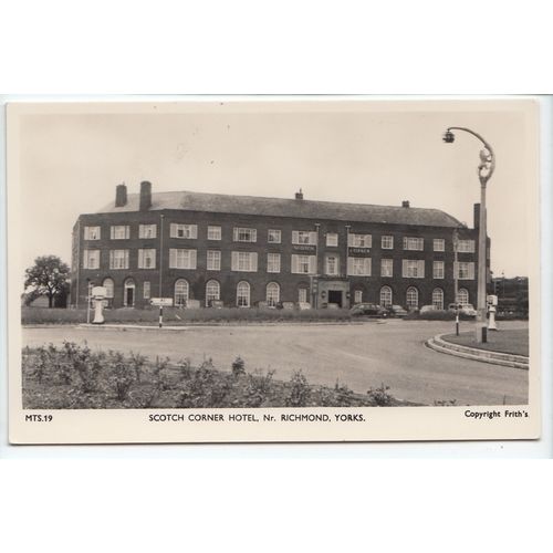 Scotch Corner Hotel Nr Richmond North Yorkshire Frith's RP Postcard MTS19