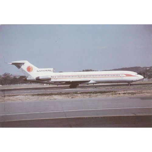 National Boeing B727 Aircraft Postcard (A21978)