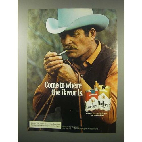 1979 Marlboro Cigarettes Ad