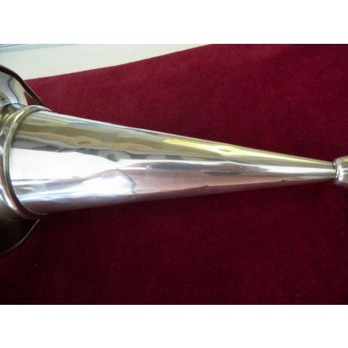 REVERE 10 1/4'' STERLING SILVER TRUMPET VASE 5 1/8" TOP DIAMETER