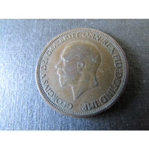 1931 GEORGE V HALFPENNY FREE POST. E
