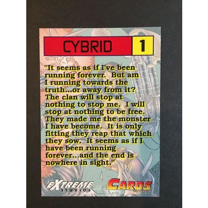 Extreme Studios, Cards Illustrated promo #1 (Cybrid), 1994