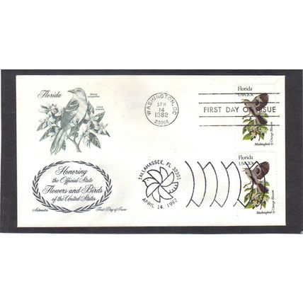 FDC Artmaster 1961 1961a 20c Mockingbird (Cachet-U/A) CV39190
