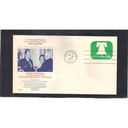 Fleetwood U567 Ford's Oath of Office (Cachet-U/A) CV42819