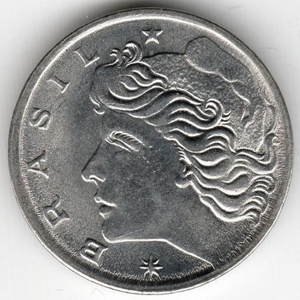 Brazil : 1 Centavo 1975 F.A.O. (5)