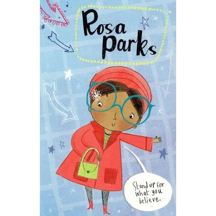 Rosa Parks American Montgomery Bus Civil Rights Activist Painting Postcard
