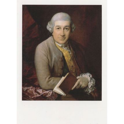 David Garrick Gainsborough London Portrait Gallery Painting Postcard