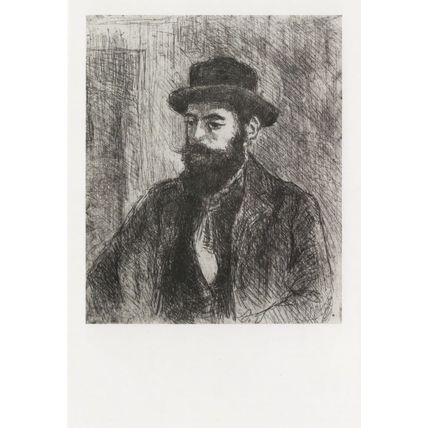 Lucien Pissarro Anglo French Painter London Gallery Painting Postcard