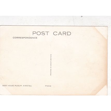 Abbey House Museum Kirkstall Postcard unused VGC