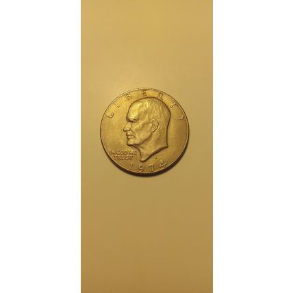 1974 D-eisenhower dollar full date free shipping no reserve
