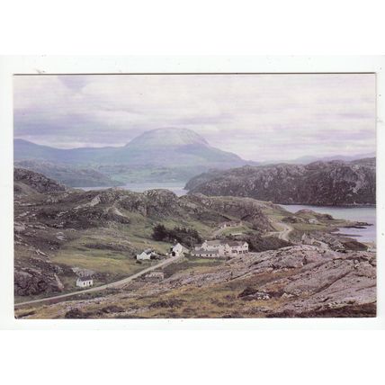 The Kinlochbervie Hotel Sutherland Postcard IV27