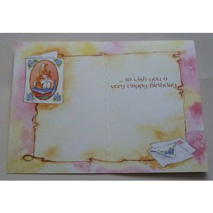 5 x MARGARET SHERRY COLLECTION BIRTHDAY CARDS - BEST BUNNY COMPANY - UNUSED